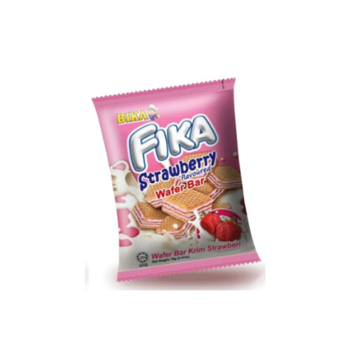 fika strawberry wafer bar